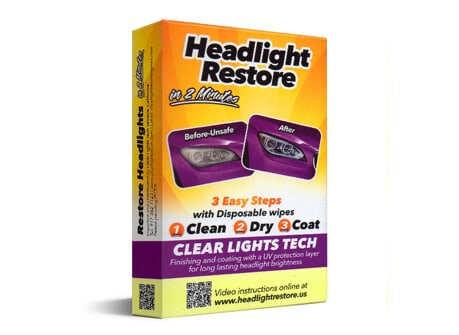 Headlight Restore US / CLT (Clear Lights Tech) Restoration Kit Review