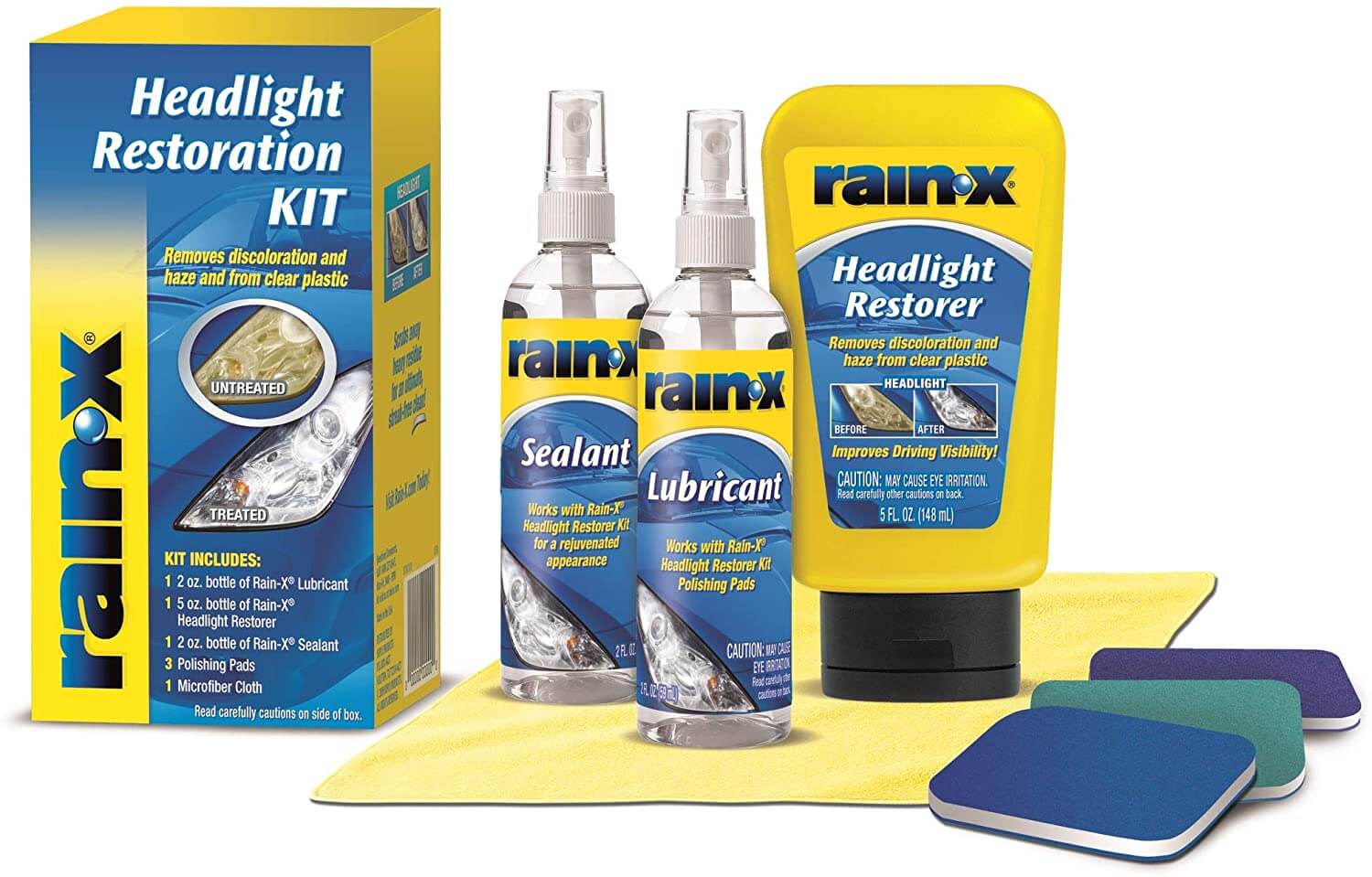 Rainx headlight restoration kit