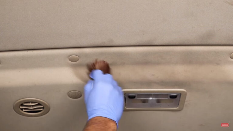 headliner cleaning