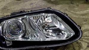 headlight lens opening