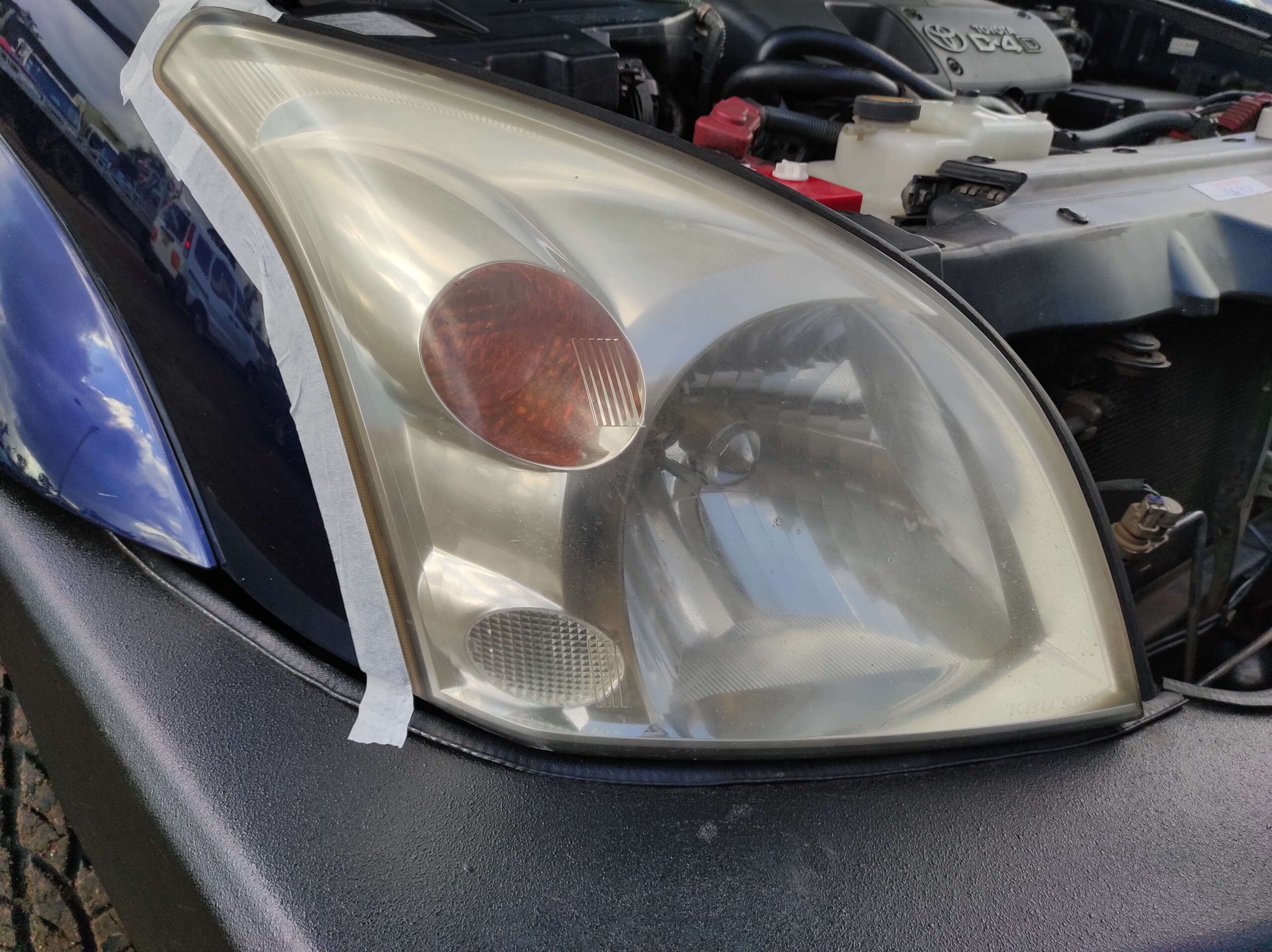 How to clean the inside of a headlight